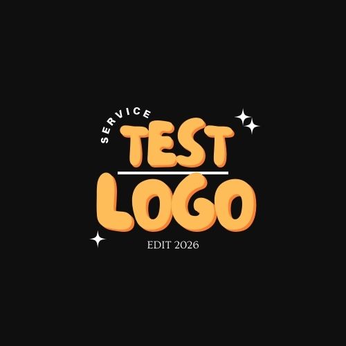 Yellow Cute Street Food Minimalist Logo